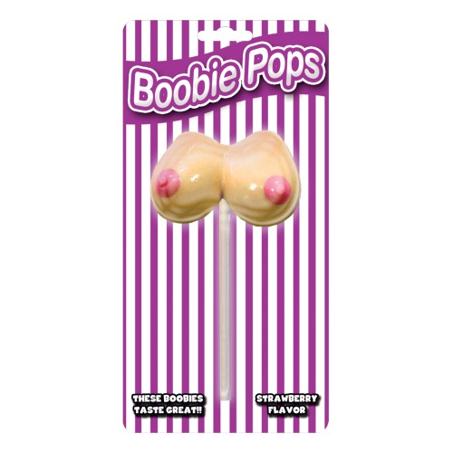 Deliciosos Boobies Pops de Fresa para Diversión Sabrosa