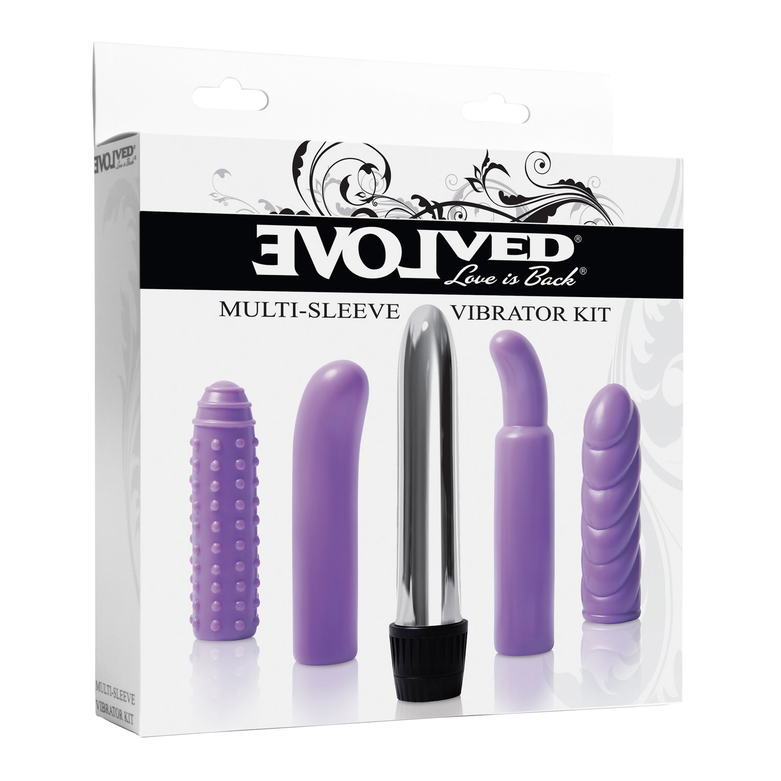 Kit de Vibrador Multi Sleeve Evolved Púrpura