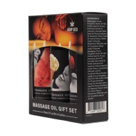 Edible Massage Oil Gift Set