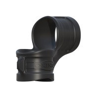 Mr. Big Cock Ring & Ball Stretcher Black