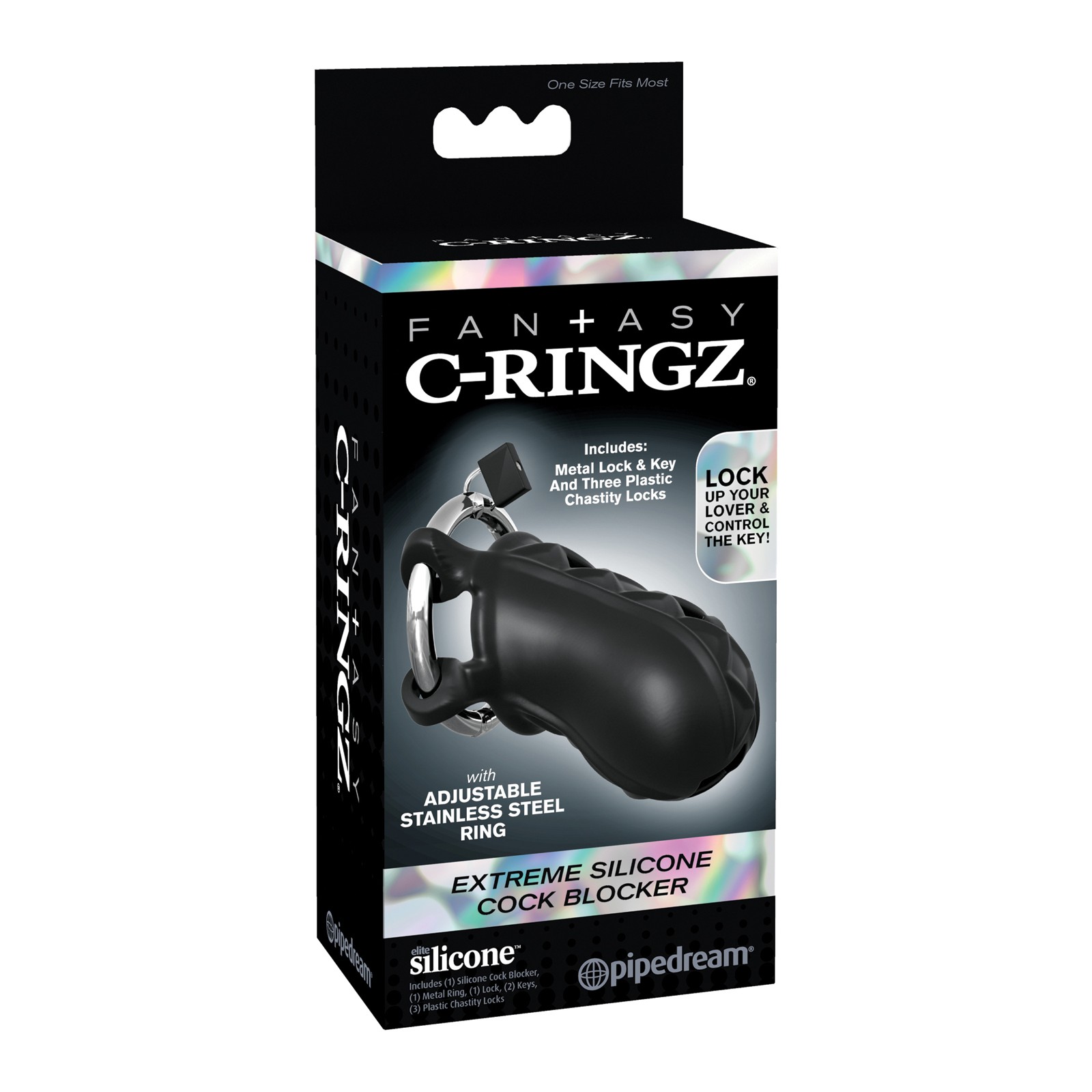 Extreme Silicone Cock Blocker by Fantasy C-Ringz