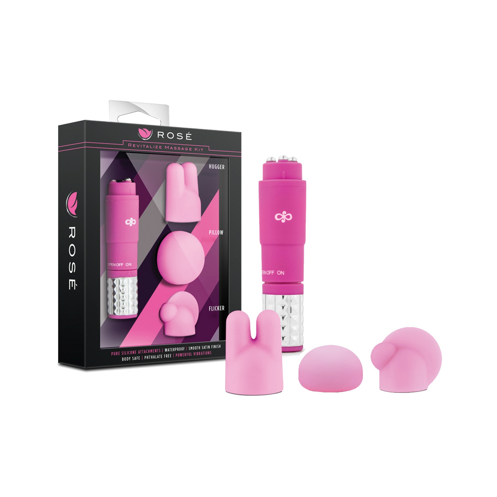 Blush Rose Revitalize Massage Kit - Pink