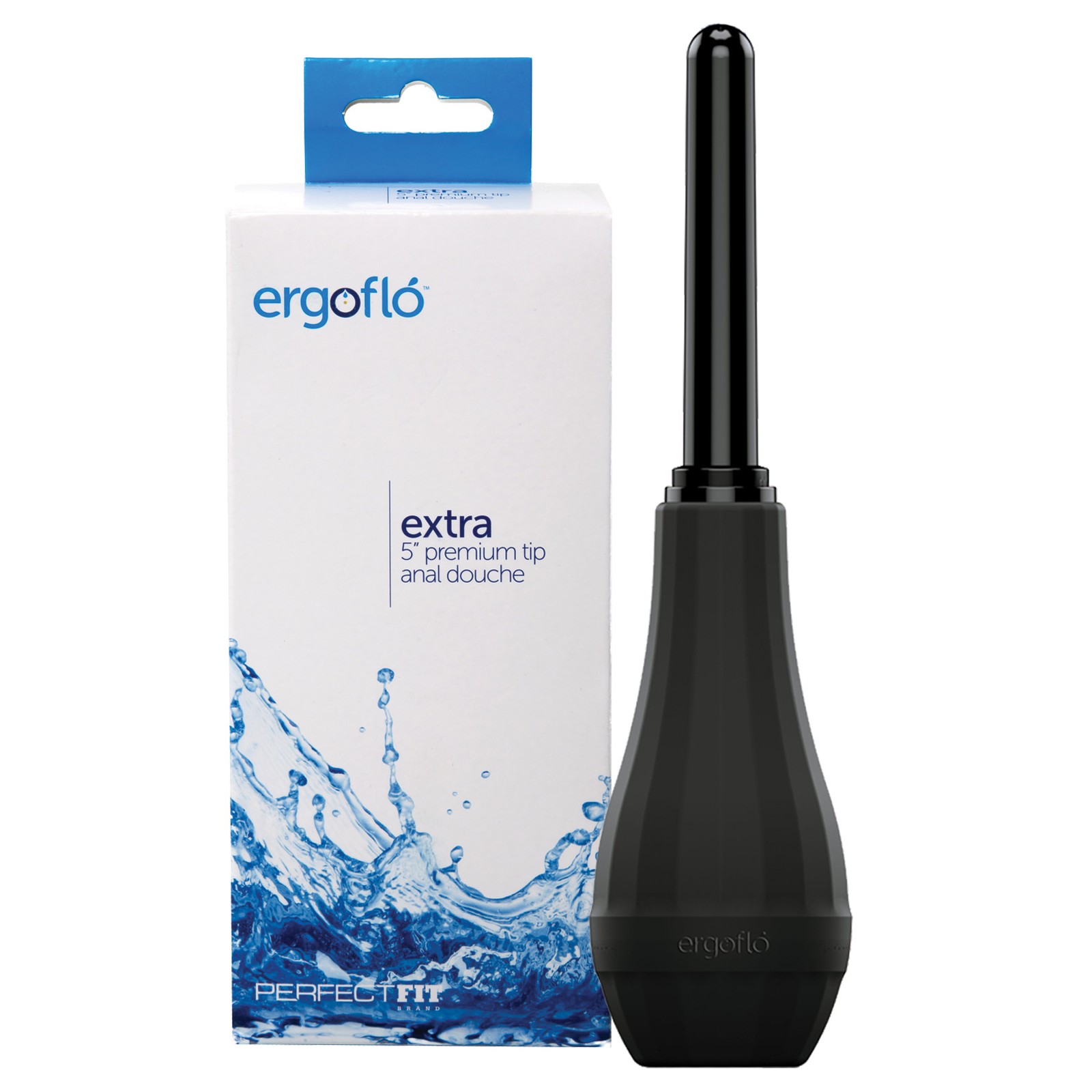 Douche Anal Perfect Fit Ergoflo Extra Negro