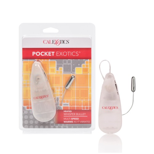 Bullet Calentador Pocket Exotics - Plata