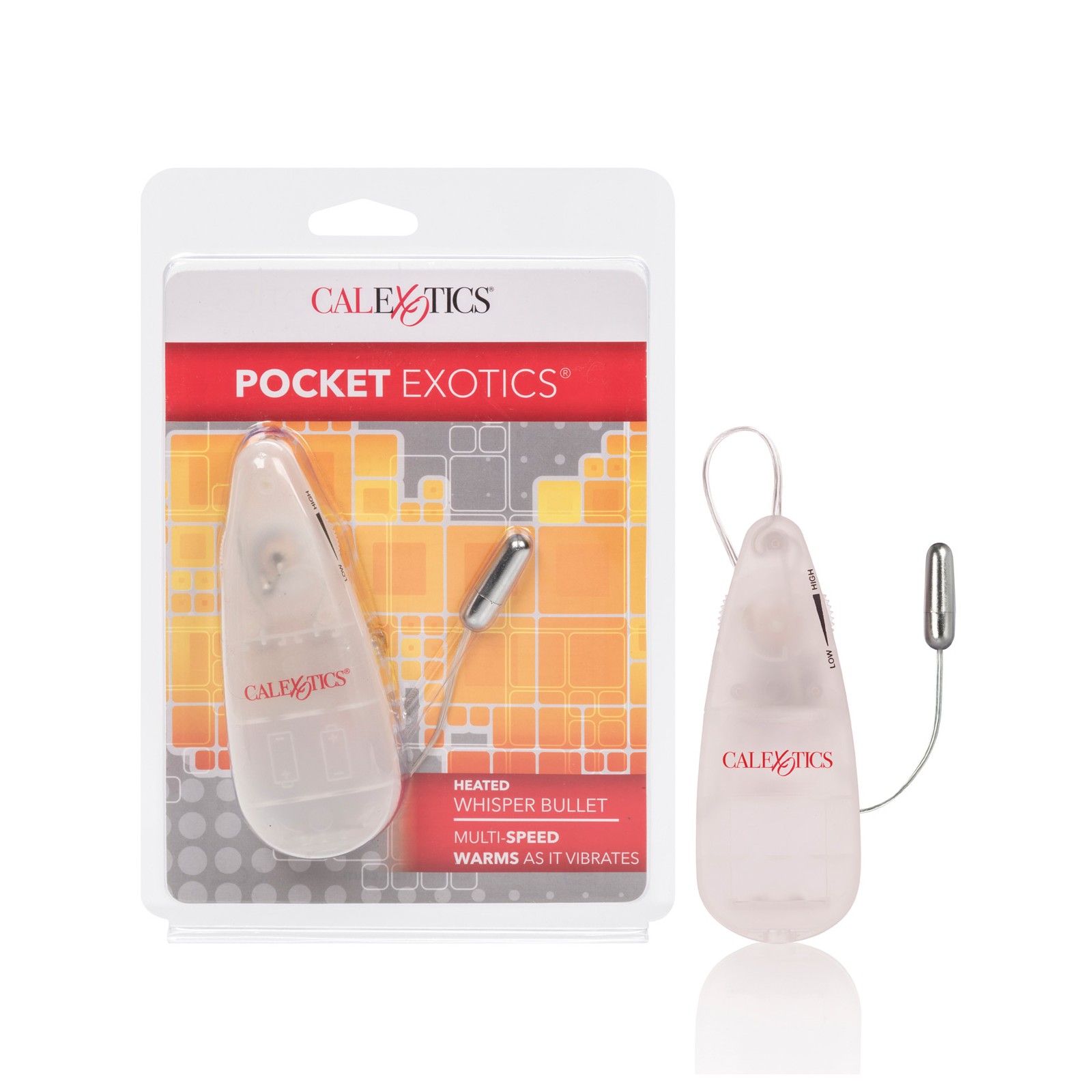 Bullet Calentador Pocket Exotics - Plata