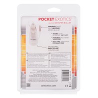 Pocket Exotics Heated Whisper Bullet - Silver