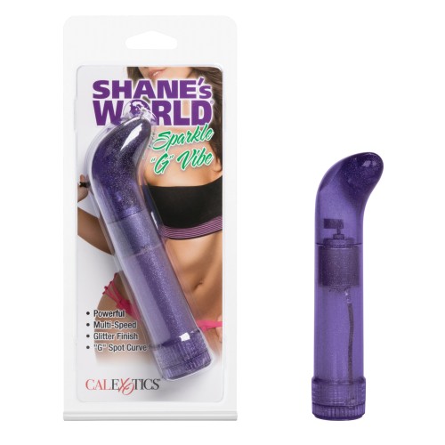 Vibrador G Sparkle de Shane's World - Morado