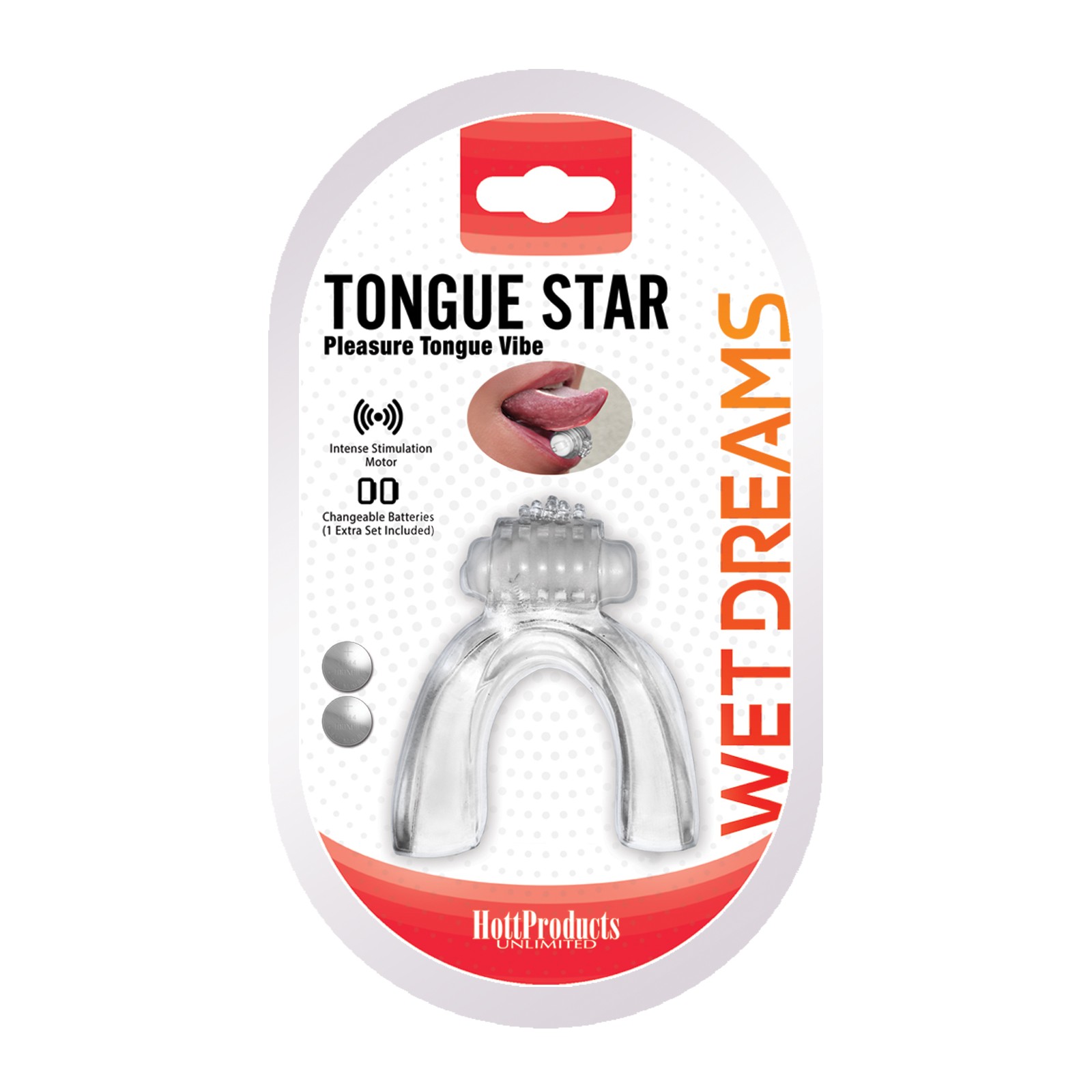 Wet Dreams Tongue Star Vibe - Ultimate Oral Pleasure