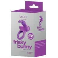 Anillo Vibrante VeDO Frisky Bunny Placer para Parejas