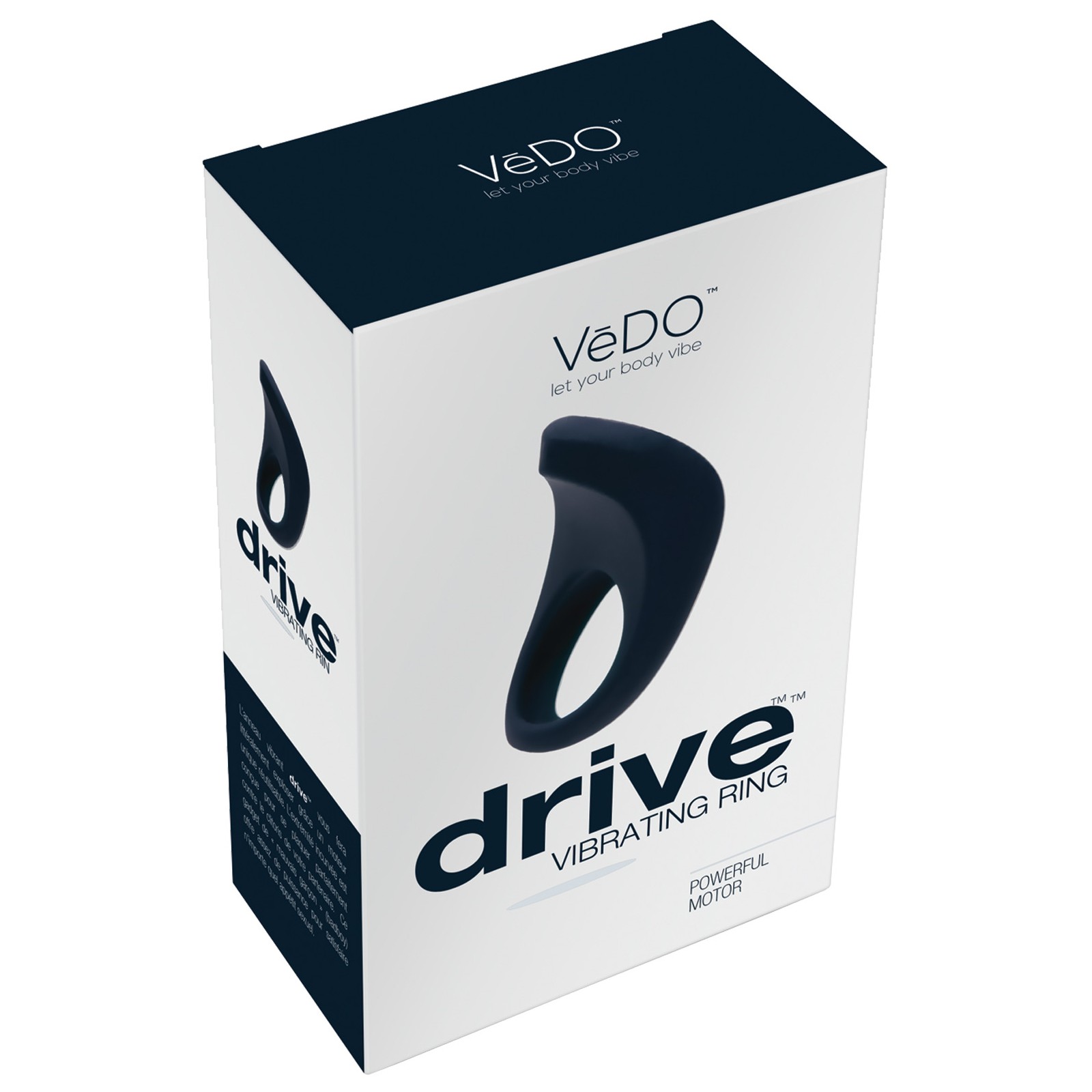 VeDO Drive Anillo Vibrador Solo Negro