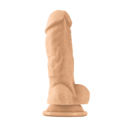 Dildo Gordo Colours Pleasures - Blanco