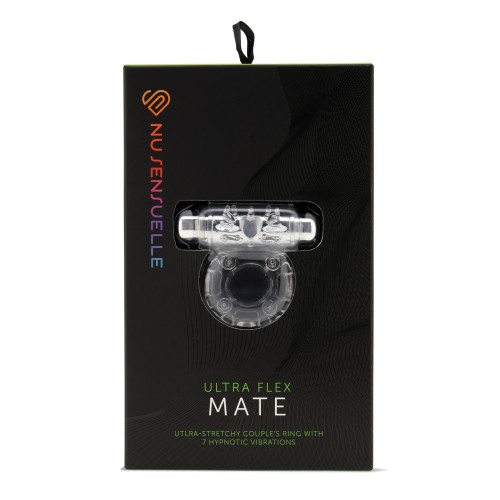 Anillo Cockring Nu Sensuelle Ultra Bullet 7 Funciones - Transparente