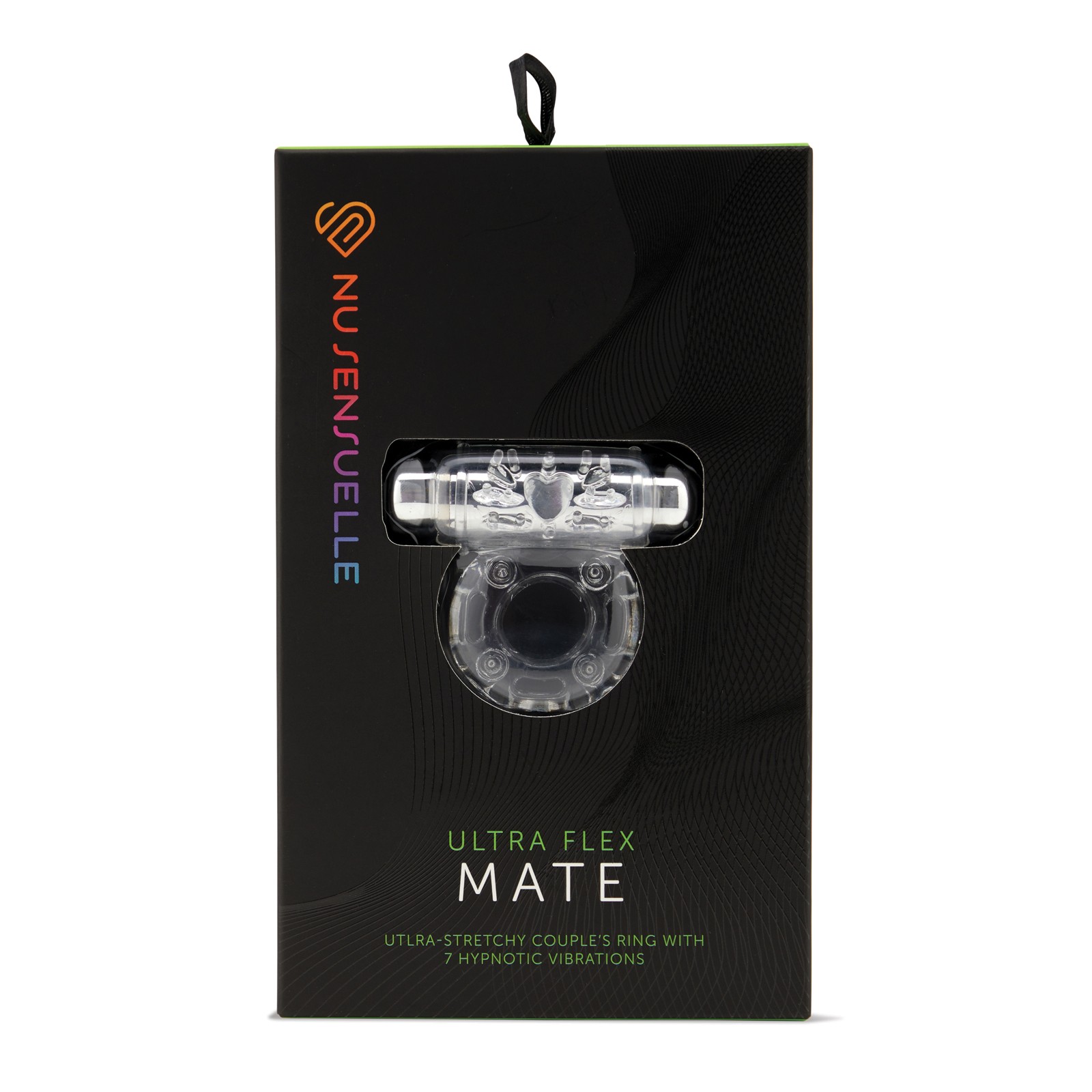 Anillo Cockring Nu Sensuelle Ultra Bullet 7 Funciones - Transparente