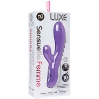 Nu Sensuelle Femme Luxe Rabbit Massager Purple