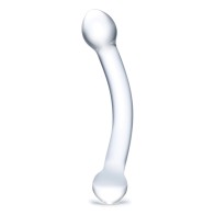 Glas 7" Curved G Spot Stimulator - Clear