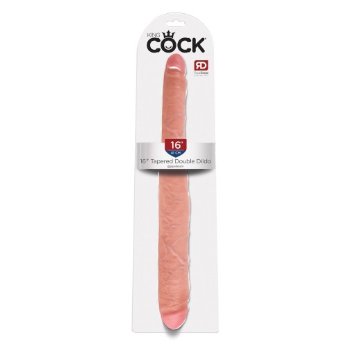 King Cock Dildo Doble de 16" - Realismo Supremo