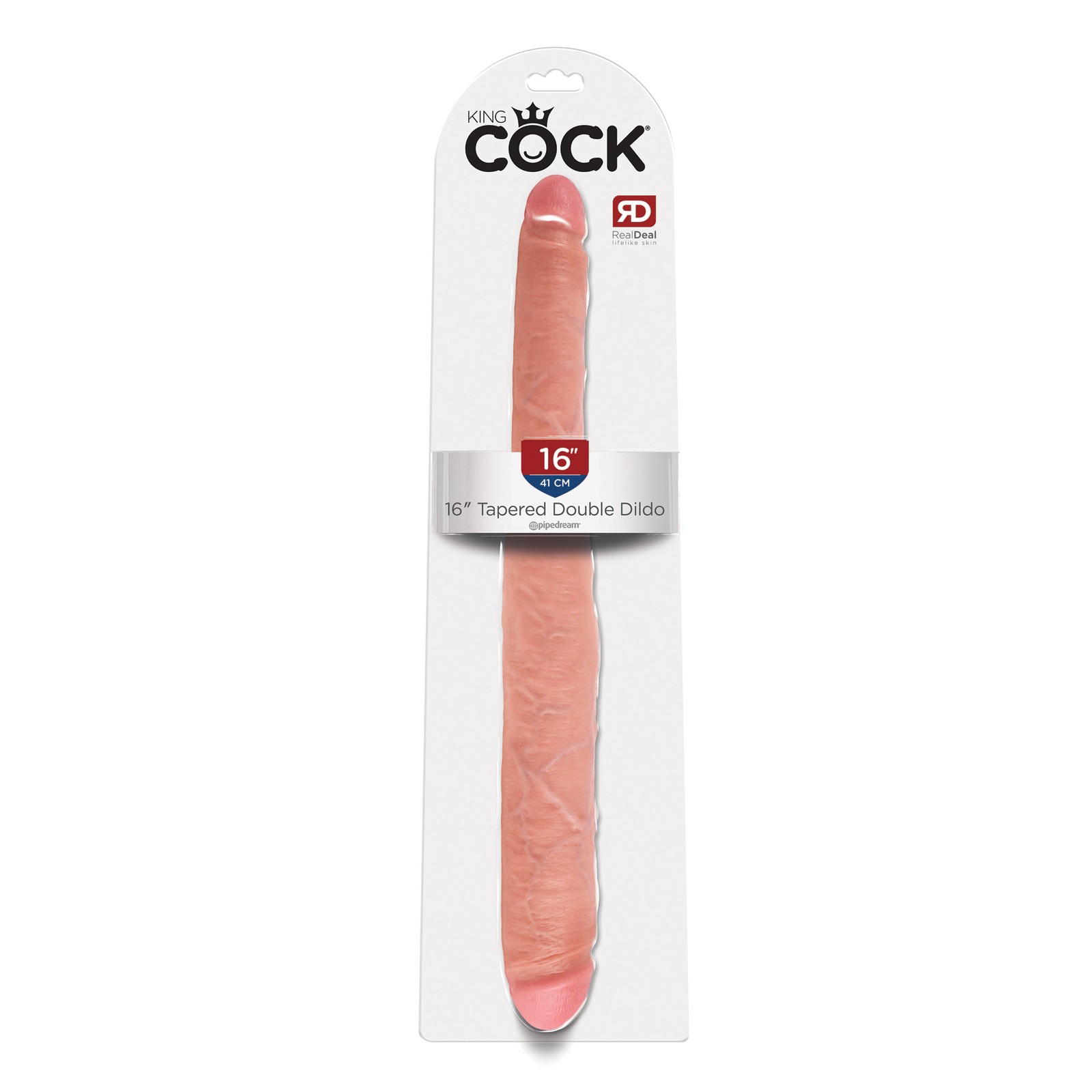 King Cock Dildo Doble de 16" - Realismo Supremo