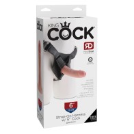 Arnés con Pene de 6 Pulgadas King Cock