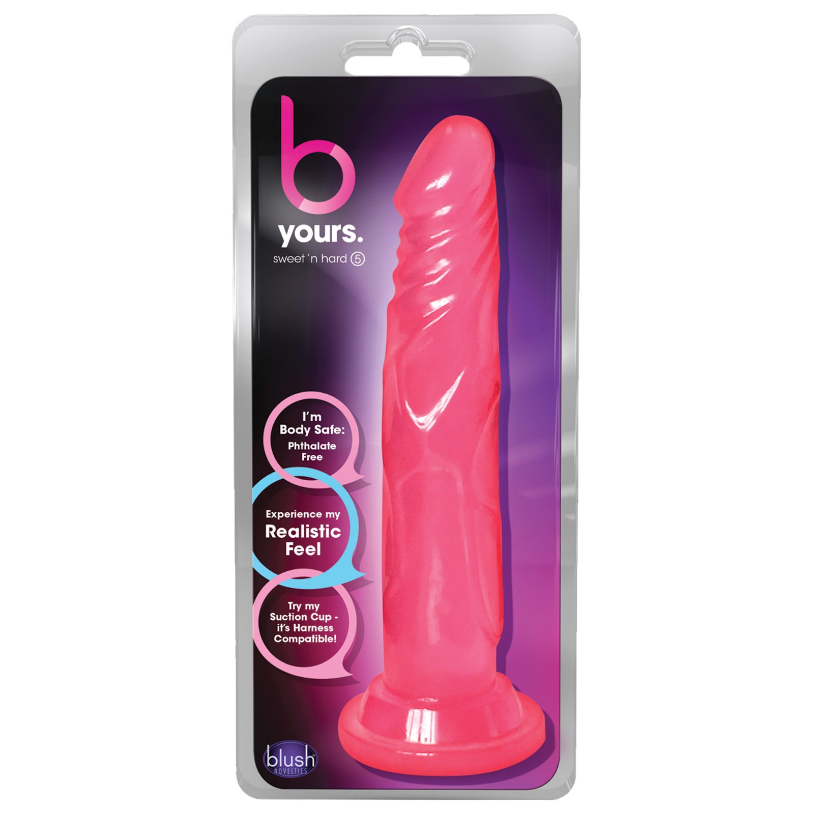 Blush B Yours Realistic Dildo Pink