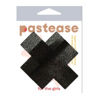 Pastease Basic Plus X Liquid Cross Black O/S