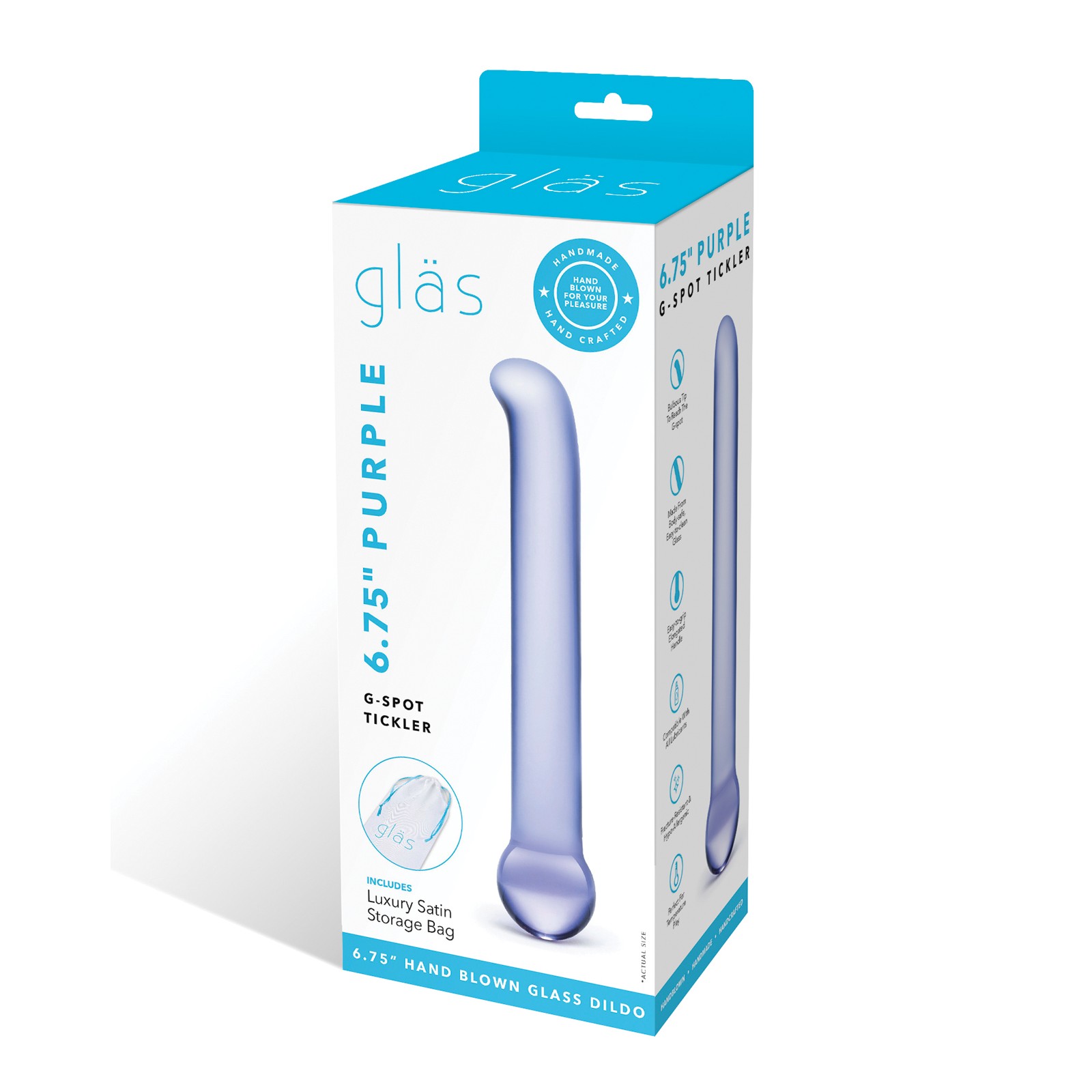 Glas G Spot Tickler Purple