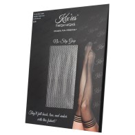 Kix'ies Sam Fishnet Thigh Highs