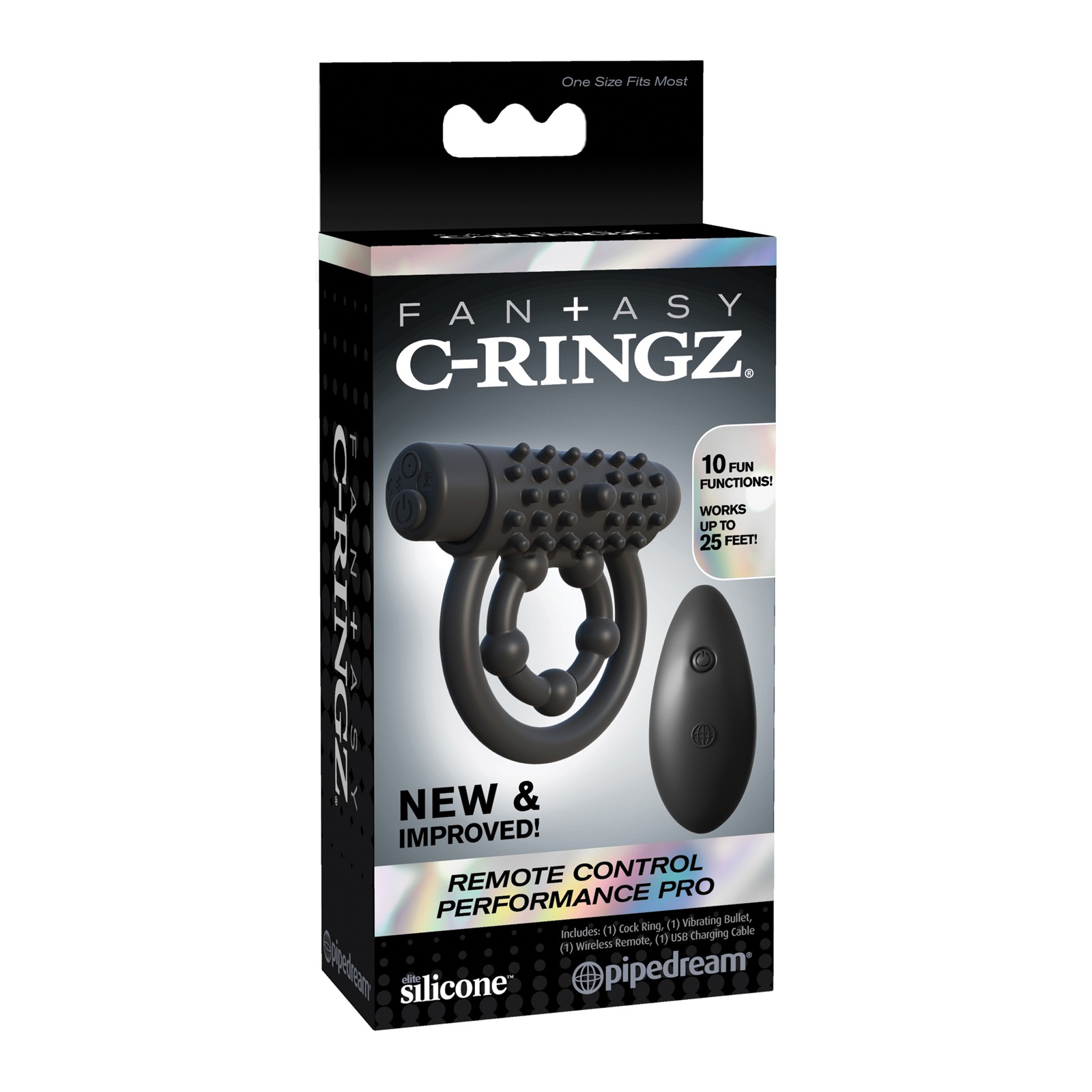 Fantasy C-Ringz Remote Control Performance Pro Ring for Couples