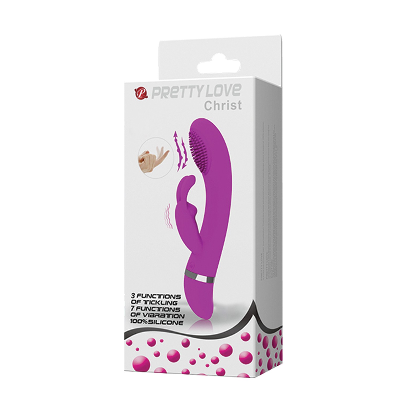 Conejito Vibrador Christ Come Hither 7 Funciones Fucsia