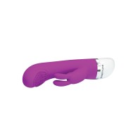 Conejito Vibrador Christ Come Hither 7 Funciones Fucsia