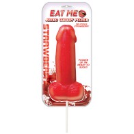 Chupete Gummy Jumbo en Forma de Pene - Fresa