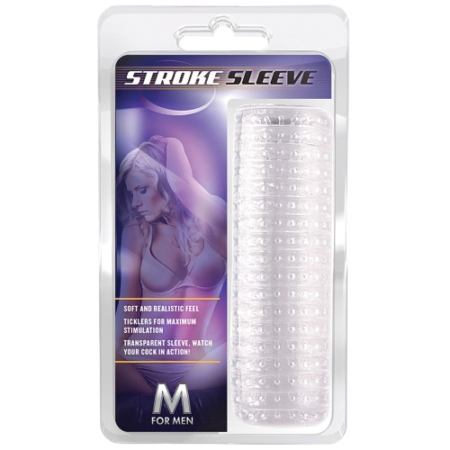 M for Men Stroke Sleeve for Enhanced Pleasure