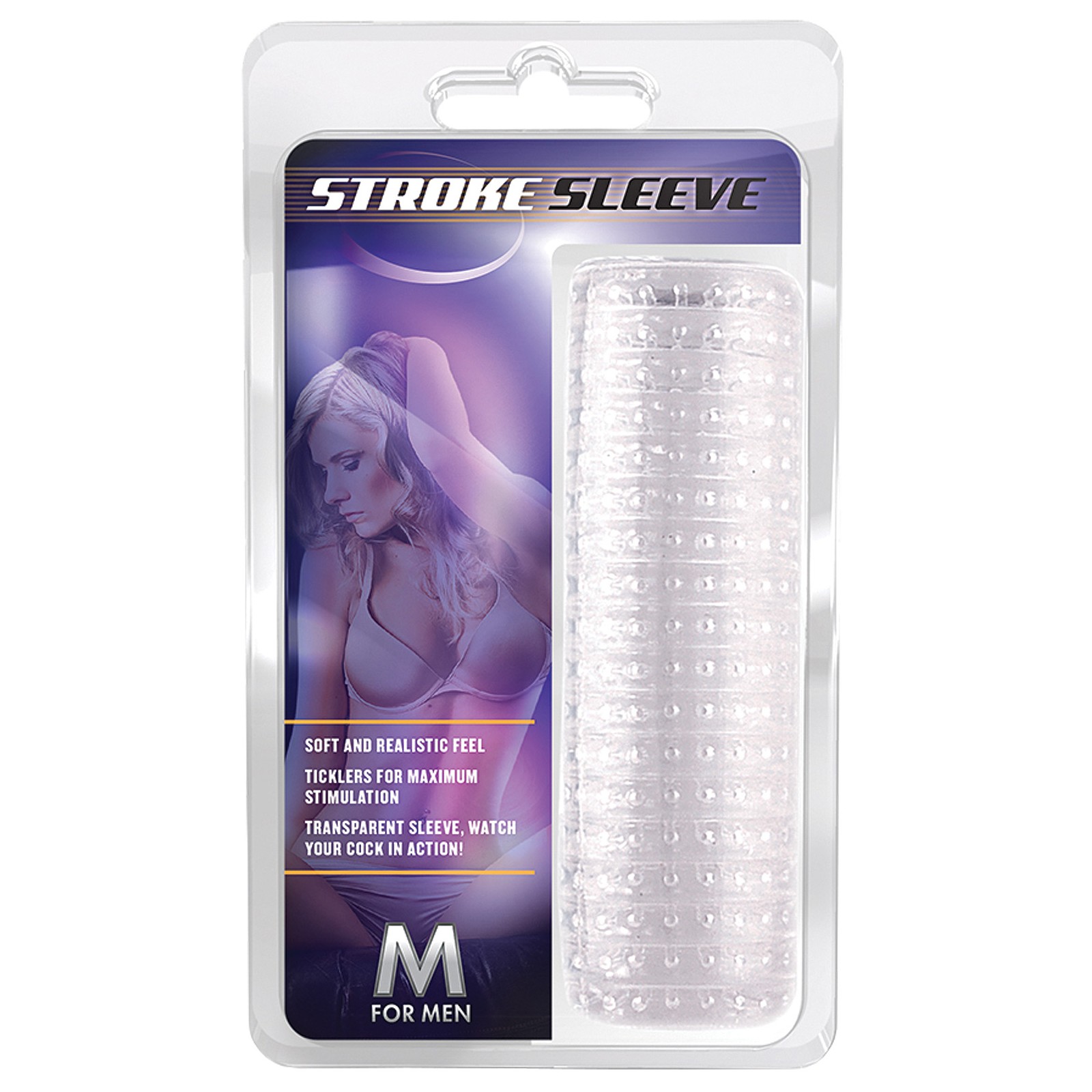 M for Men Stroke Sleeve for Enhanced Pleasure