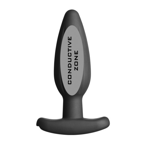 ElectraStim Silicone Noir Rocker Butt Plug Medium