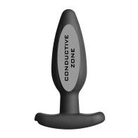 Plug Anal ElectraStim Silicone Noir Rocker Medio