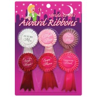 Bride to Be's Award Ribbons - Pack of 6