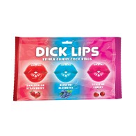 Anillos de Goma Gummy Edibles Dicklips - Sabores Variados