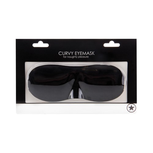 Shots Ouch Curvy Eye Mask Black