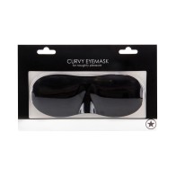 Shots Ouch Curvy Eye Mask Black