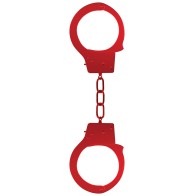 Shots Ouch Beginner Handcuffs Red