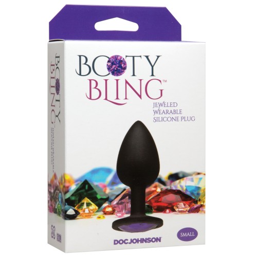 Booty Bling - Small Purple Anal Plug