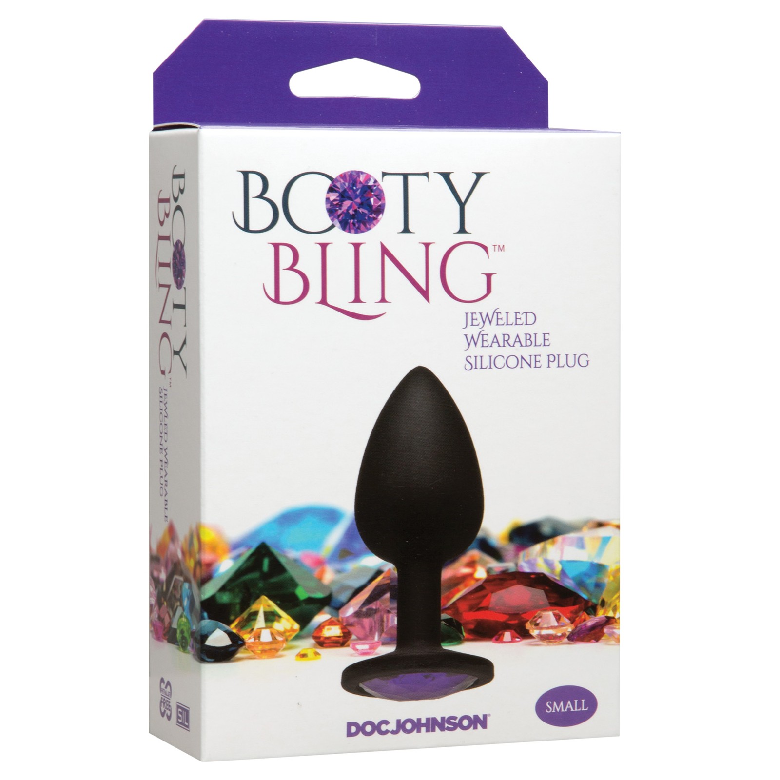 Booty Bling - Small Purple Anal Plug