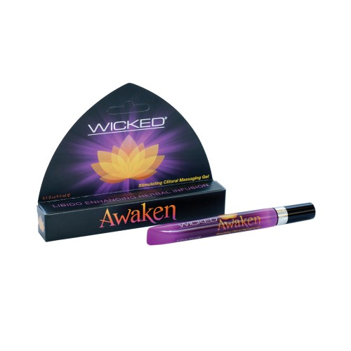 Wicked Awaken Clitoral Massage Gel 0.3 oz