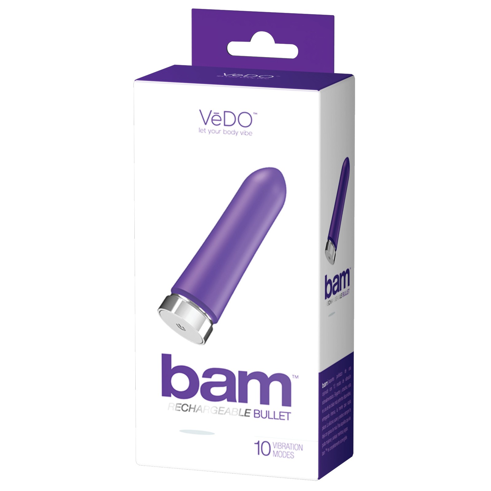 VeDO Bam Rechargeable Bullet Indigo