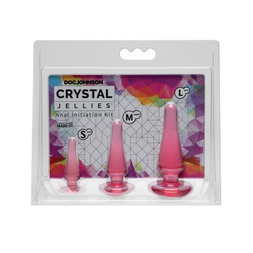 Kit de Iniciación Anal Crystal Jellies para Principiantes