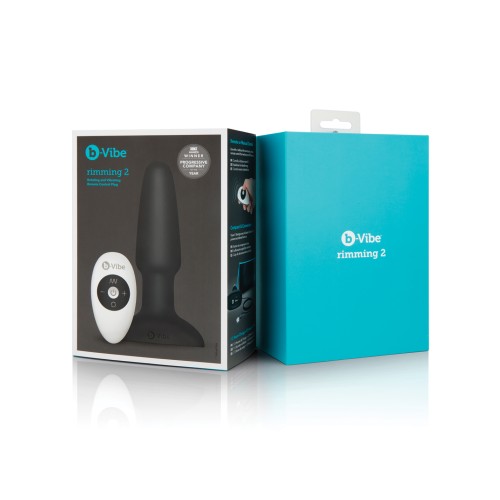 b-Vibe Rimming Plug 2 Black