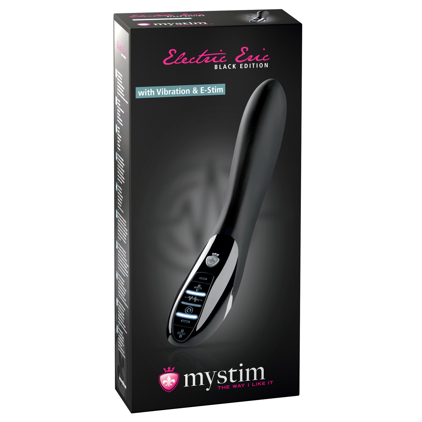 Vibrador eStim Mystim Electric Eric Edición Negra