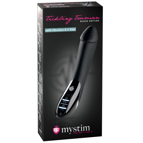 Vibrador eStim Mystim Tickling Truman Edición Negra