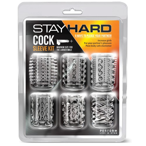 Stay Hard Cock Sleeve Kit for Pleasure