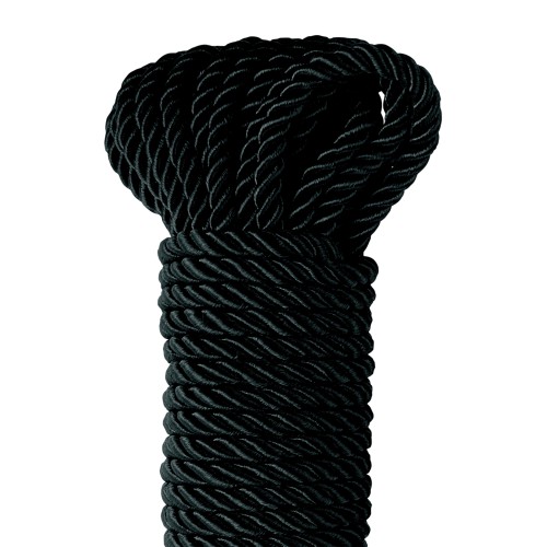 Deluxe Silk Rope Fetish Fantasy Series Black