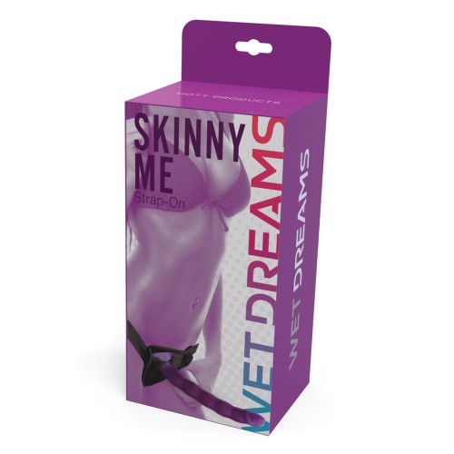 Wet Dreams Skinny Me Strap-on Harness Purple